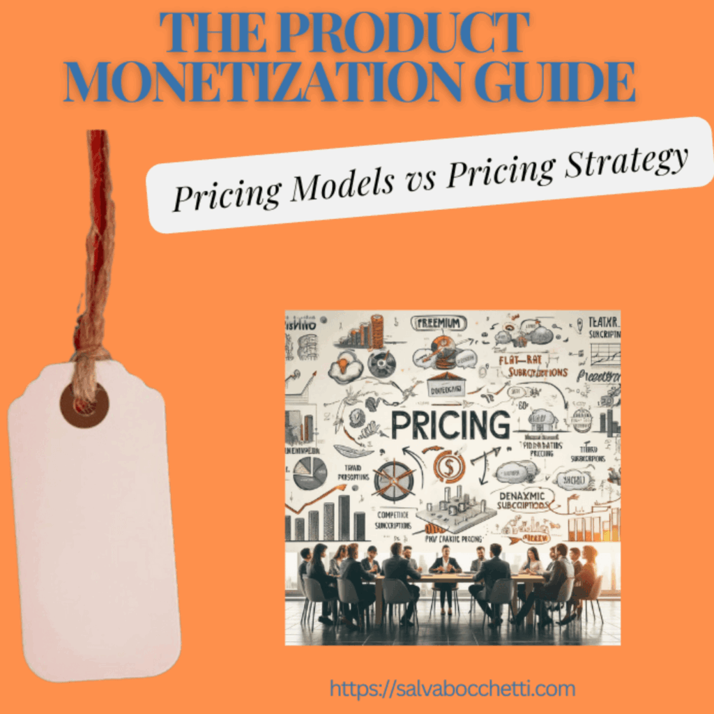 Product Monetization Guide: The Pricing Model (vs Pricing Strategy)